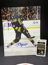 Johnny Boychuk Autographed Boston Bruins Signed 11x14 Photo JSA COA NHL