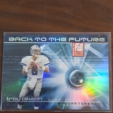 Donruss Elite Back to the Future Troy Aikman BF-5/800 Dallas Cowboys NFL
