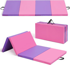 Gymnastics Mat 6'X3'X2''/4'X8'X2'' Exercise Mat Gym Mat for Home Aerobics Workou
