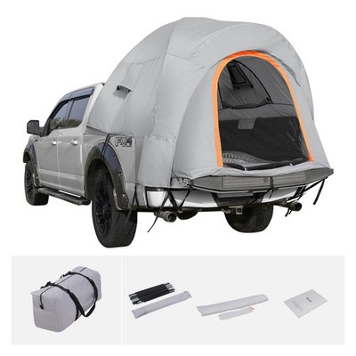 5.5'-6' Truck Bed Tent Outdoor SUV Camping Pickup Tents Double Door 2-3 Person