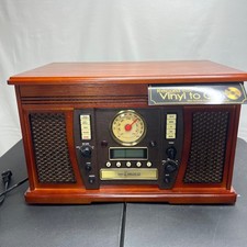 Wooden Music Center ITVS-750B Recordable CD Player Innovative Technology