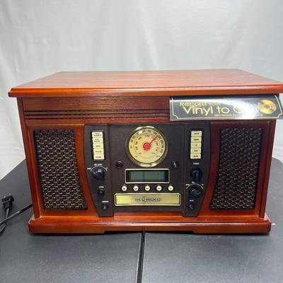 NOB Innovative Technology Wooden Music Center ITVS-750B Recordable CD Player
