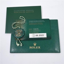 ROLEX Explorer I 124270 Warranty 2022 5