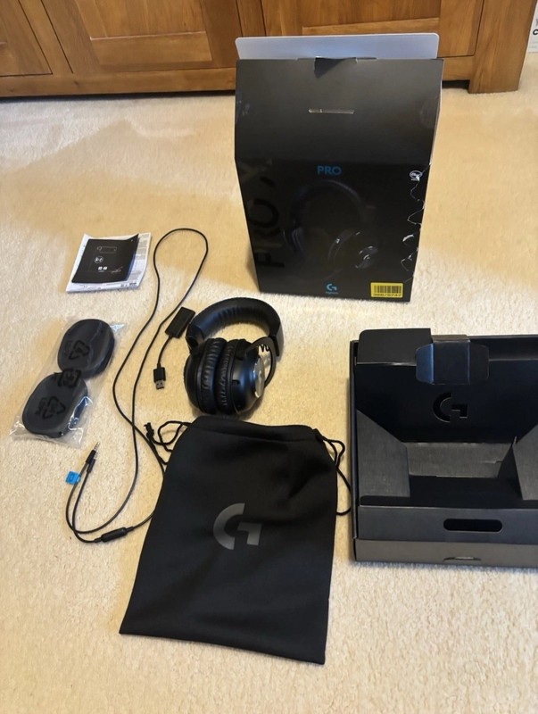 Logitech Pro X Wireless Gaming Headset - Black