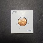 1971 Penny UNC Red Luster Lincoln Cent  — photo 2