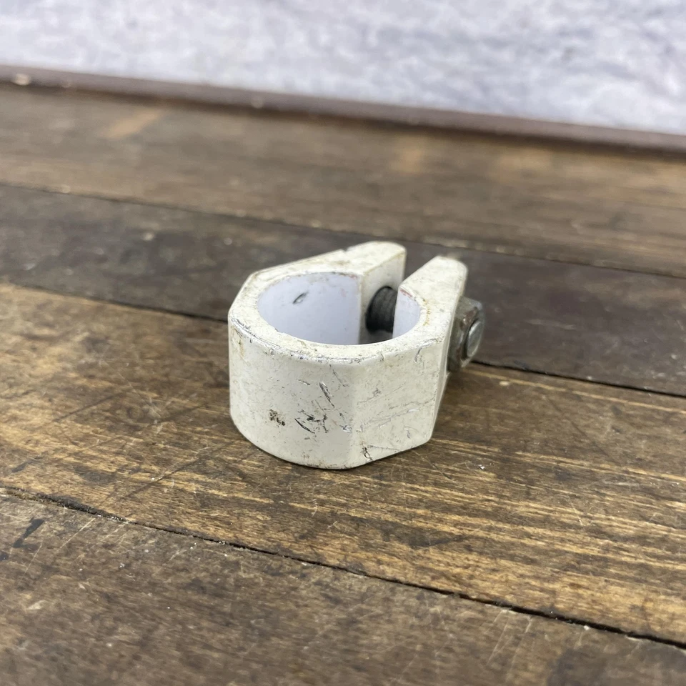 BMX Bicycle Seatpost Clamp 25.4mm Alloy Single Bolt Vintage Old School BMX Bike - Image 4 of 4