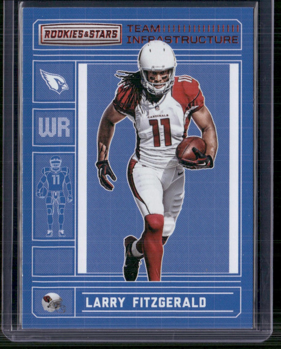 2016 Panini Rookies & Stars #13 Larry Fitzgerald Team Infrastructure