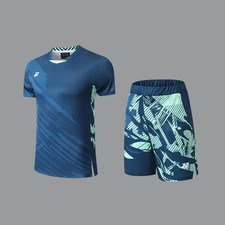 YONEX Men's Table Tennis Badminton T-shirt and Shorts Suit Sports Set 031801