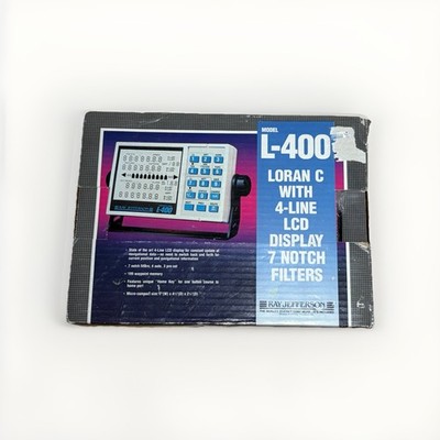 Loran C L-400 Receiver 4-Line LCD Display 7-Notch Filters   Ray Jefferson