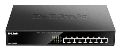D-Link 3635 8-Port Desktop Gigabit PoE+ ~E~