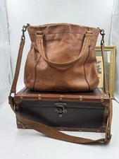 American Leather Co. Women's Handbags Brown Leather