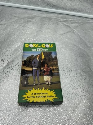 DORF VHS Tape- DORF On GOLF With Tim Conway  1987