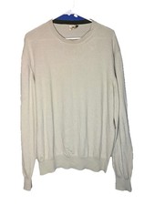 HERMES Men's Cashmere cotton Pullover Sweater Made in Italy Size XXL