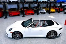 2024 Porsche CARRERA 4S CABRIOLET WHITE...1,545 Miles...Special 4S CAB!!