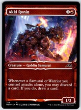 Akki Ronin (Showcase) 319 Common Kamigawa: Neon Dynasty MTG NM