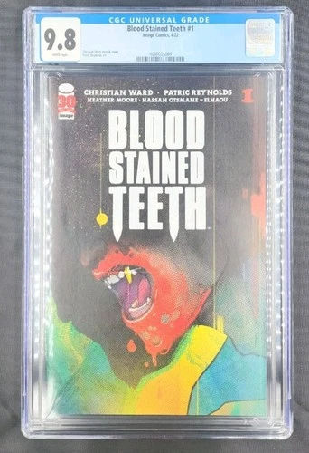 Blood Stained Teeth #1 Cover A-Christian Ward CGC 9.8