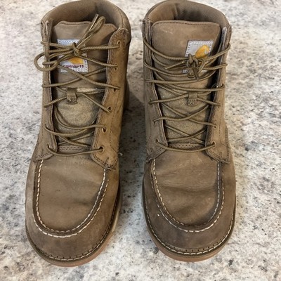 Carhartt FM5012-M Millbrook 5 Waterproof Wedge Work Boots for Men, Coyote 9.5 M