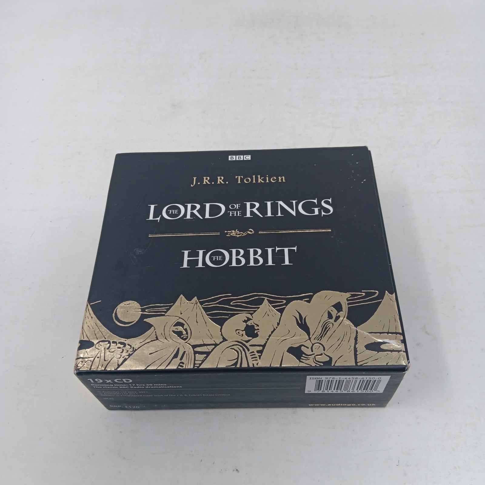 Lord of the Rings and the Hobbit by J. R. R. Tolkien 2011 19x CDs Audiobook