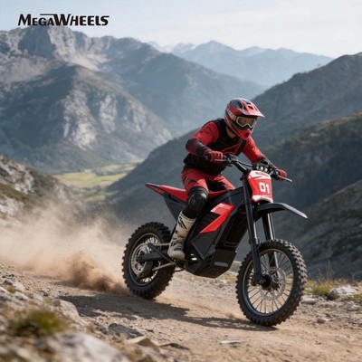 48V 26AH ELECTRIC DIRT BIKE 40MPH 3550W BRUSHLESS MOTOR OFF-ROAD E-MOTORCYCLE US