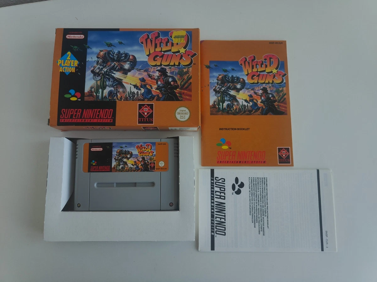 【新品未開封】SNES Wild Guns復刻版 NTSC VERSION 新品未開封】SNES Wild Guns復刻版 NTSC VERSION Wild Guns | NTSC
