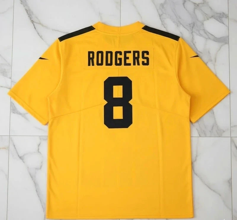 Aaron Rodgers NFL 2025 Pittsburgh Steelers Jersey Large BNWT - Image 2 of 3