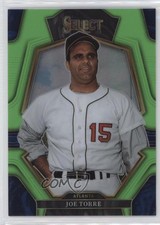 2023 Panini Select Premier Level Neon Green Prizm 58/75 Joe Torre #174 HOF 12ty
