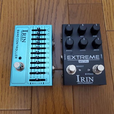 Irin Extreme Metal Guitar Effect Pedal Band Controller Bypass L New