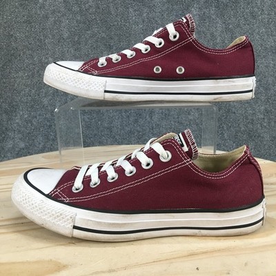 Converse Shoes Mens 5 Womens 7 Maroon Chuck Taylor All Star