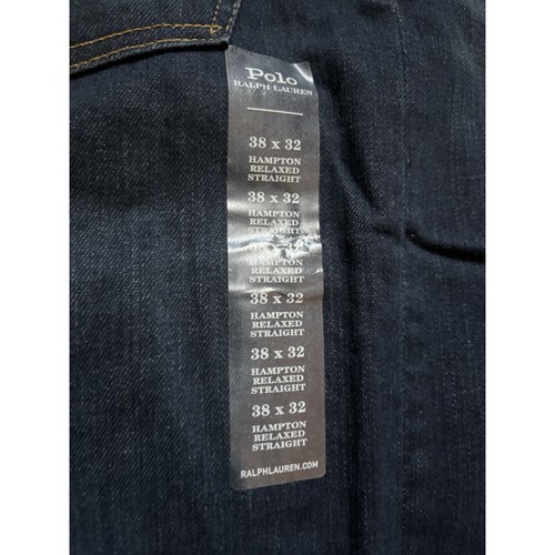 Polo Ralph Lauren relaxed straight rope dyed denim jeans, 38 waist 32 inseam - Picture 6 of 13