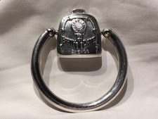 Tiffany Co. Sterling Baby Birth Date Rattle Teether 925 Weight 26.2 Grams