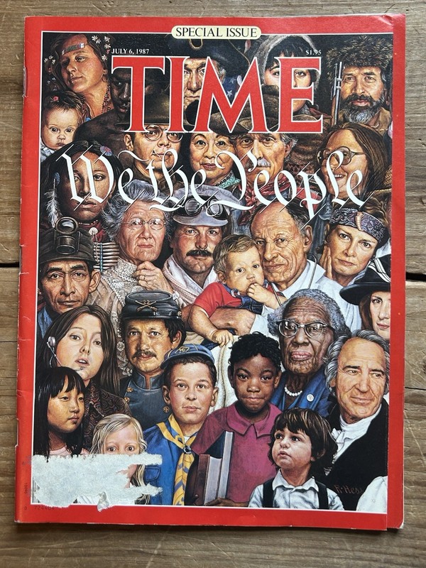 Time Magazine July 6, 1987 Special Issue We The People