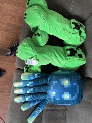 MINECRAFT 20in Creeper Official Mojang Pillow Stuffed Animal Plush Green 2022