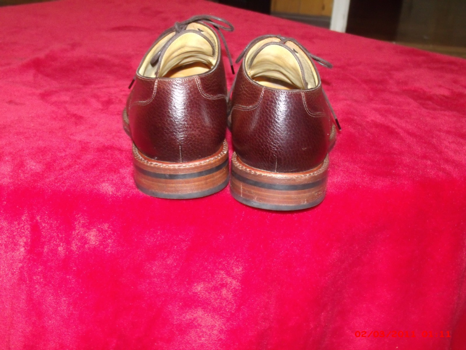 Beckett Simonon Anders Men Split Toe Pebbled Derb… - image 7