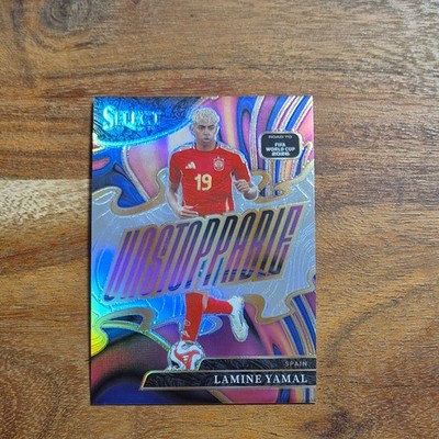  LAMINE YAMAL  -  2026 PANINI SELECT  - UNSTOPPABIE - SPANIEN  !!!