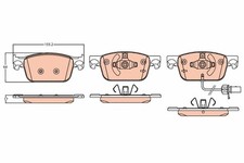 Bremsbelagsatz Vorne für Audi A5 Cabrio Sportback A4 B9 Avant Allroad ab 15->