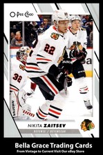 2023-24 O-Pee-Chee Nikita Zaitsev #450 Chicago Blackhawks NHL Hockey  