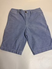 Ralph Lauren Polo Boys 9" Light Blue Chino Shorts Size 10. 763