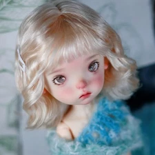 1/6 BJD Doll SD Landoudou Jointed Flexible Eyes Face Makeup Resin Girl Xmas Gift