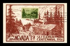 Dr Jim Stamps Nevada First Settlement Centennial 1951 First Day Issue Max Card