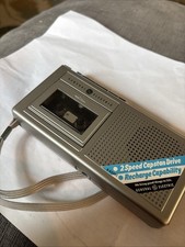 Vintage General Electric Micro cassette Recorder 3-5335C Tested Working