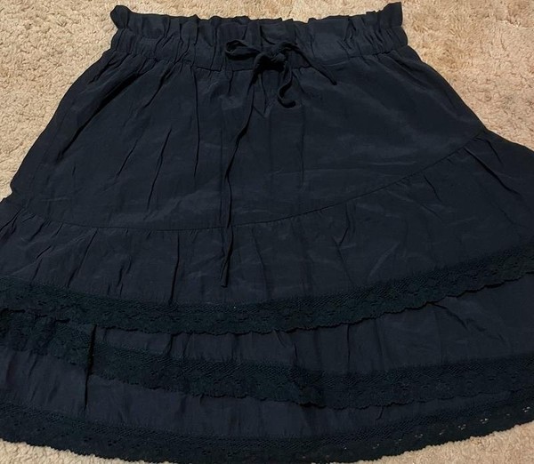 Women C.P. Company Skirt Black Cotton 36 / S / 44