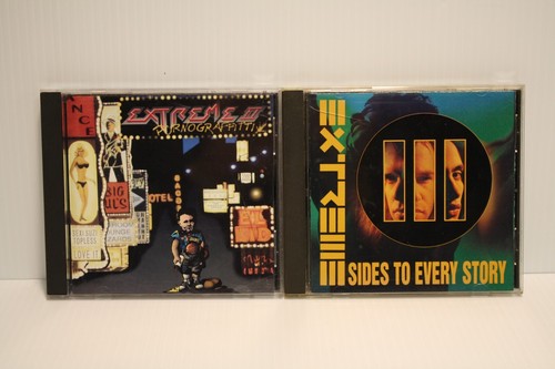 Extreme 2 CD Lot: II Pornograffitti & III Sides To Every Story