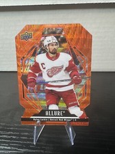 2022-23 Upper Deck Allure Dylan Larkin Rare Orange Slice Diecut Card #29 Detroit