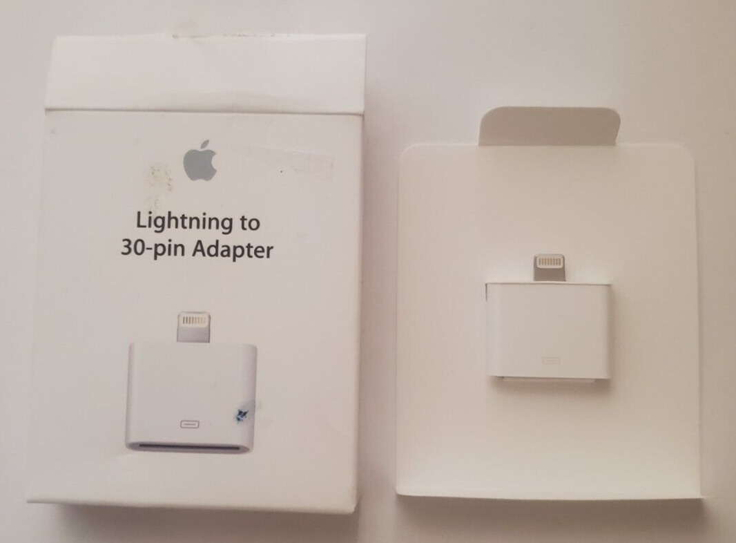 Genuine OEM Apple Lightning, 8-pin to 30-pin Adapter