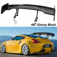 46 Gloss Rear Trunk Spoiler Racing Gt-style Wing For Nissan 370z 350z Z Coupe