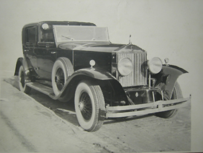 #ad #ad 1920 Rolls Royce Silver Ghost 8x10in Vintage 1960s Press Release Photo $9.00