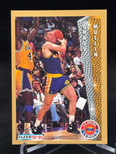 1992-93 Fleer League Leader LL #245 Chris Mullin Golden State Warriors