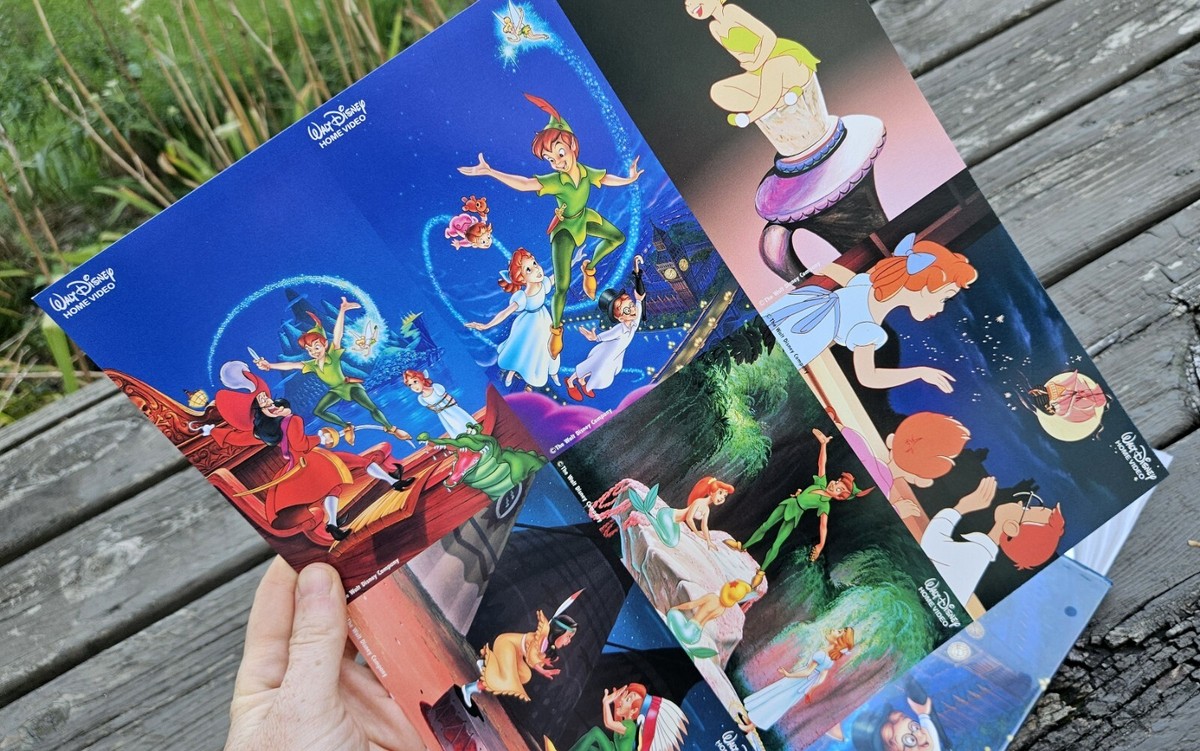 Peter Pan Laserdisc Japan Import LD Japanese Tinker Bell Excellent