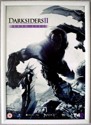 Darksiders 2 Death Lives RARE PS3 PC XBOX 360 42cm x 59cm Promotional Poster - Afbeelding 1 van 1