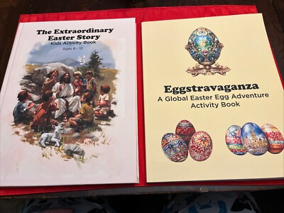 Eggstravaganza Easter Egg activity book & Extraordinary Easter Story Book ￼